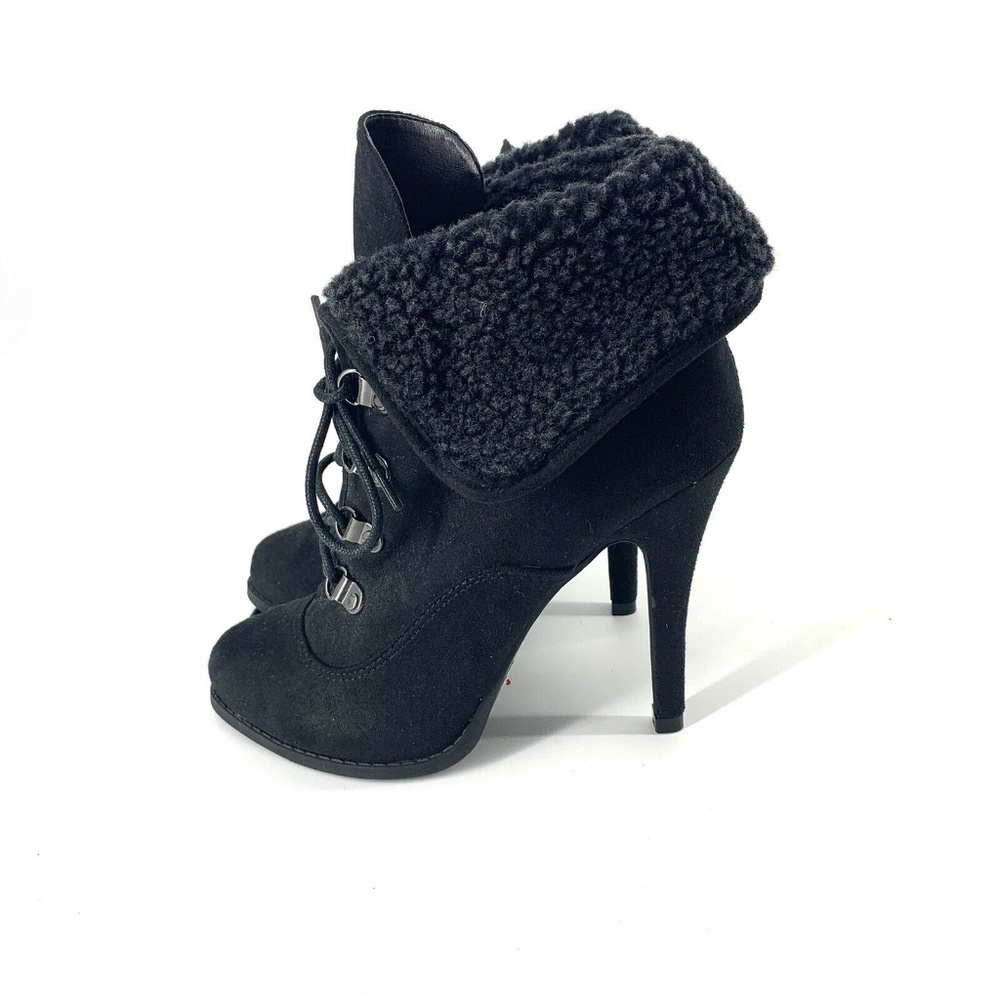 Kardashian Kollection Black Aspen Boots